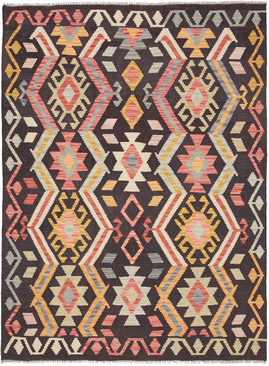 Αφγανικό χαλί Κιλίμ Afghan 176x130 176x130, Περσικό χαλί Οι κόμποι έγιναν με το χέρι