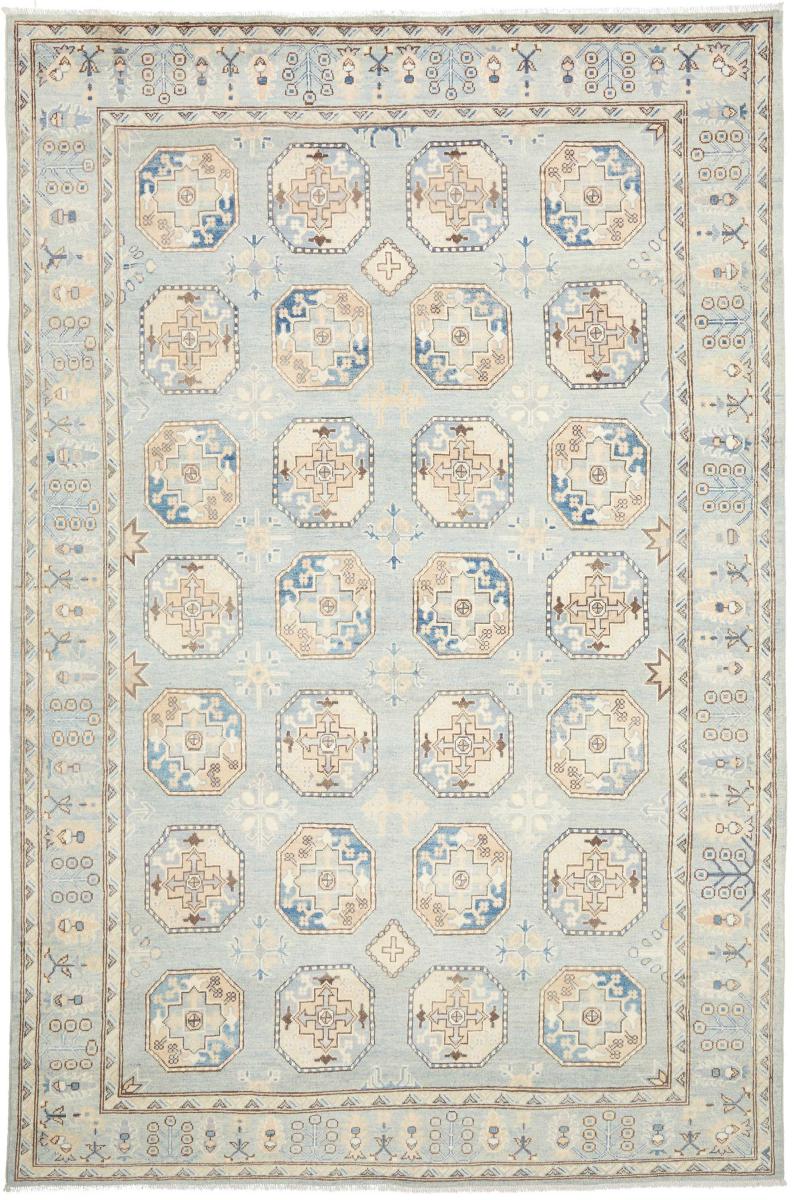 Tapis pakistanais Kazak 300x195 300x195, Tapis persan Noué à la main