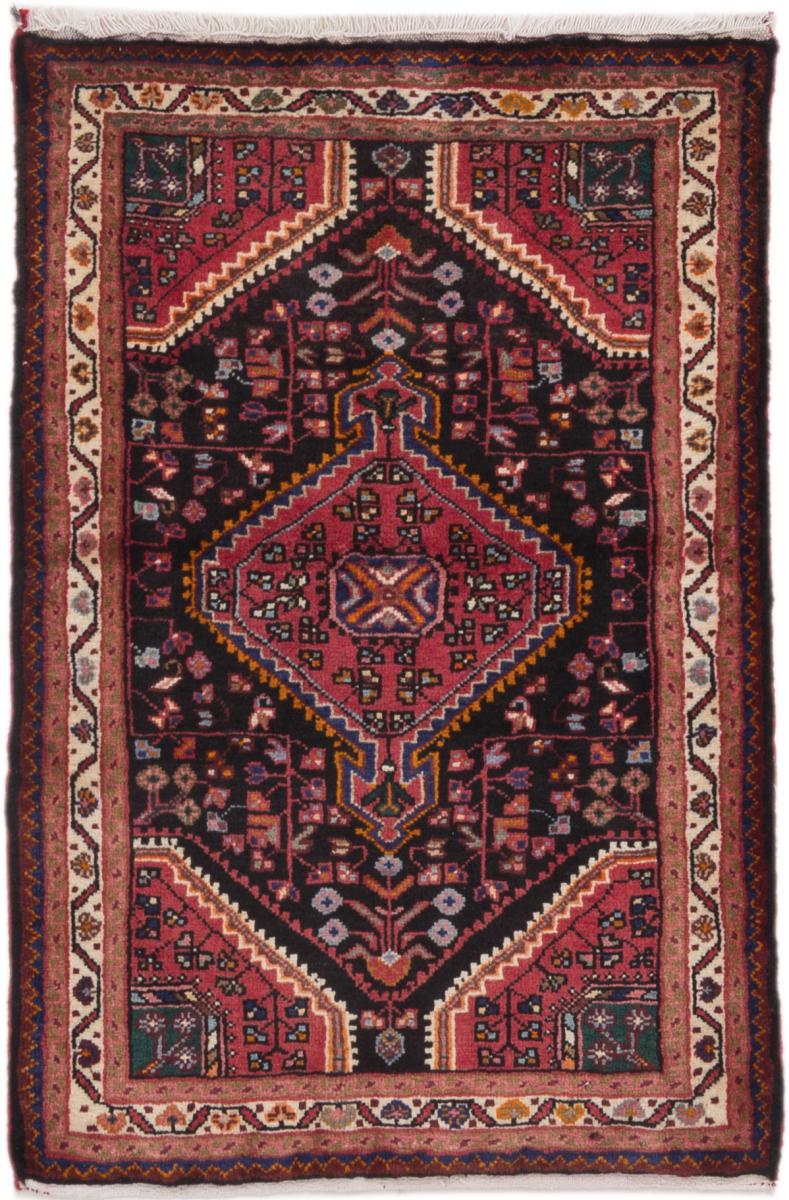 Tapis persan Tuyserkan 114x81 114x81, Tapis persan Noué à la main