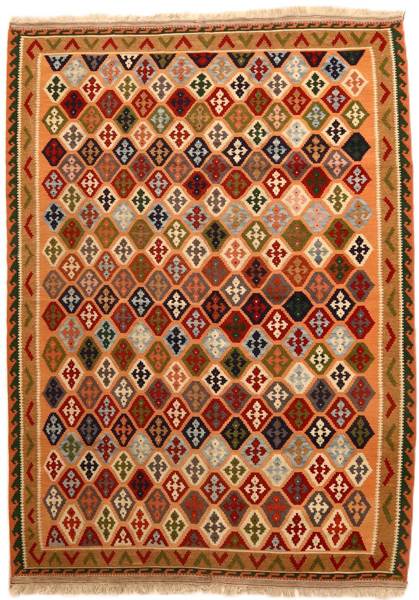 Tappeto persiano Kilim Fars 213x153 213x153, Tappeto persiano Tessuto a mano