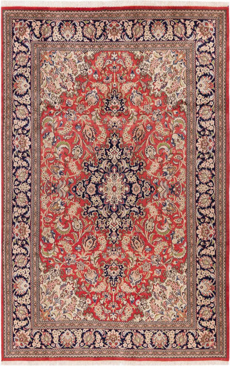 Persisk matta Qum Kork 308x200 308x200, Persisk matta Knuten för hand