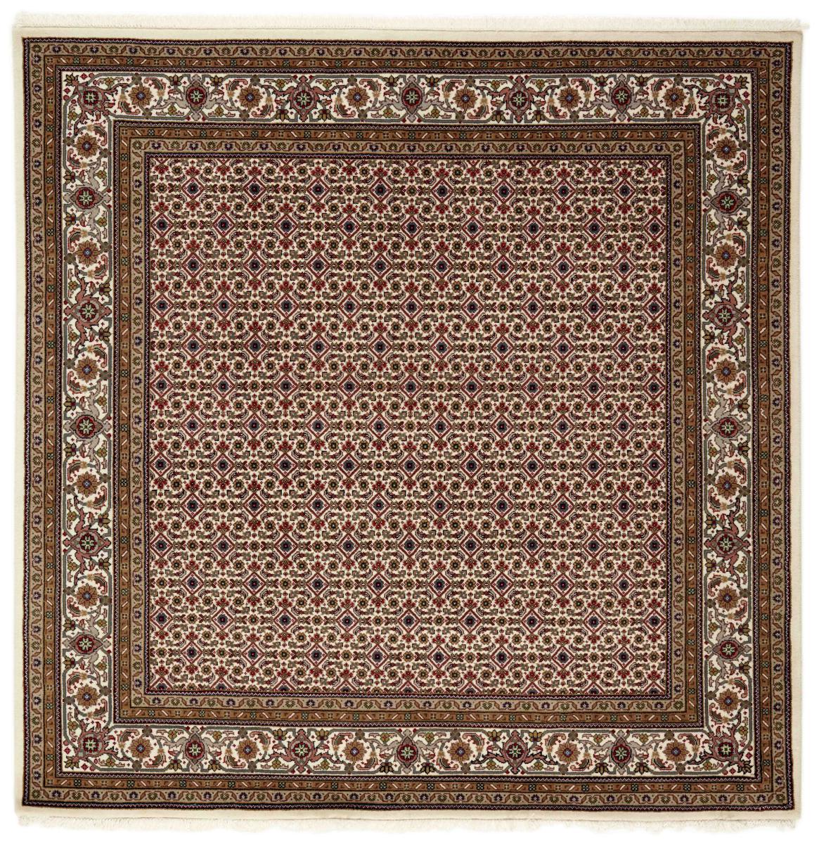 Indo rug Indo Tabriz 200x199 200x199, Persian Rug Knotted by hand