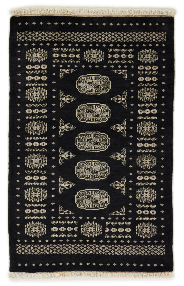 パキスタン絨毯 パキスタン Buchara 2ply 122x79 122x79, ペルシャ絨毯 手織り