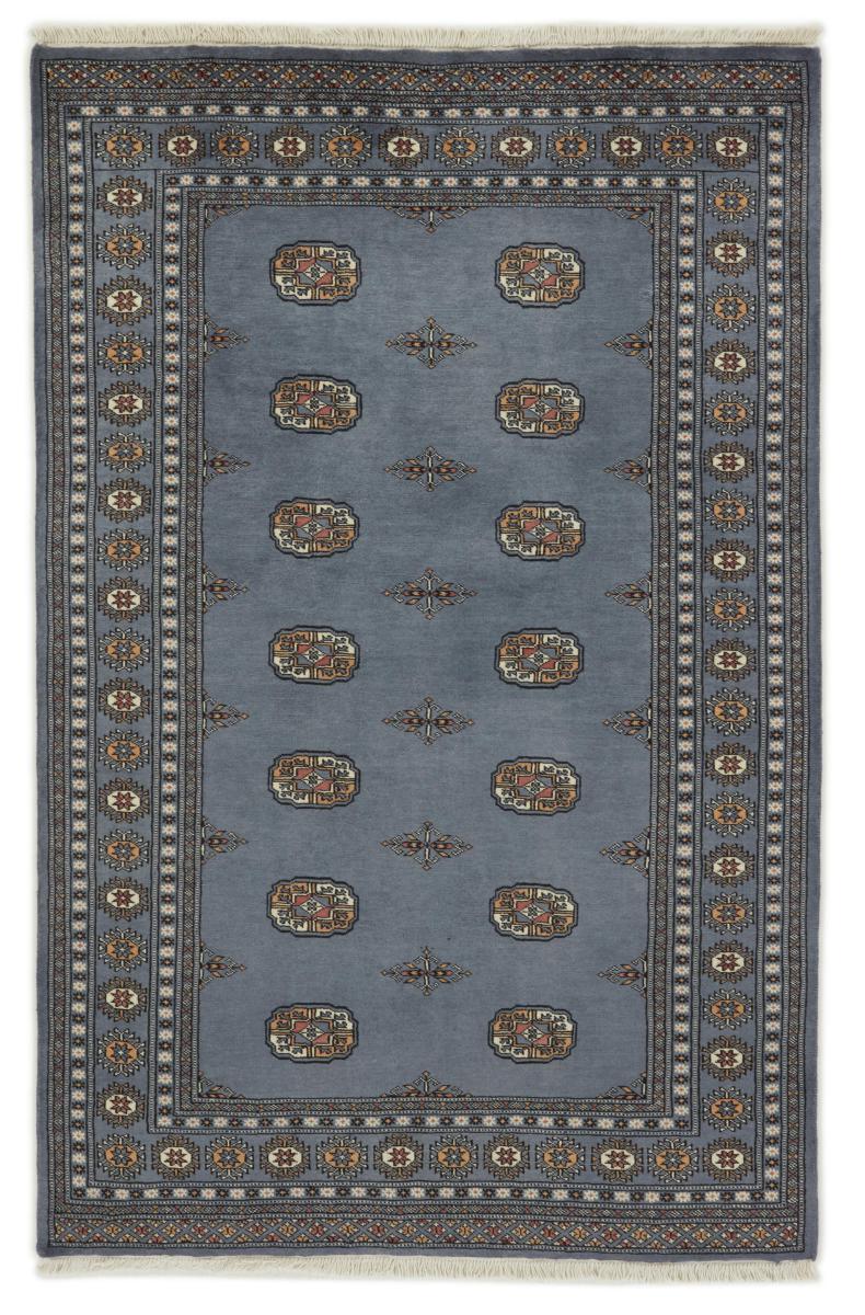 Pakistansk tæppe Pakistan Buchara 2ply 209x138 209x138, Persisk tæppe Håndknyttet