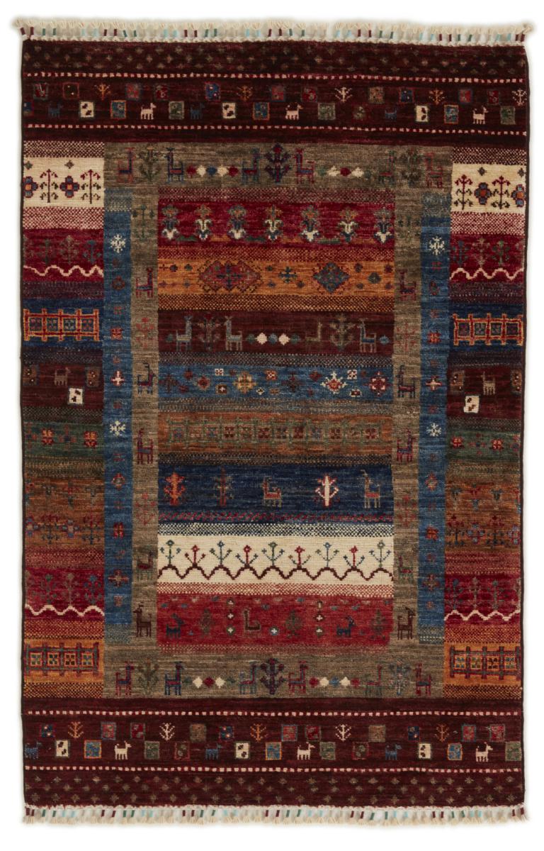 Pakistanilainen matto Arijana Shaal 131x87 131x87, Persialainen matto Solmittu käsin