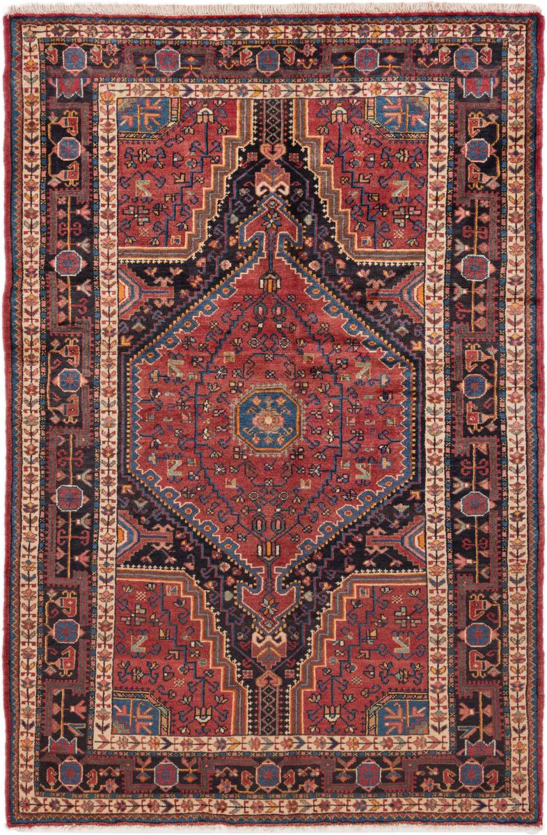 Persian Rug Tuyserkan 210x138 210x138, Persian Rug Knotted by hand