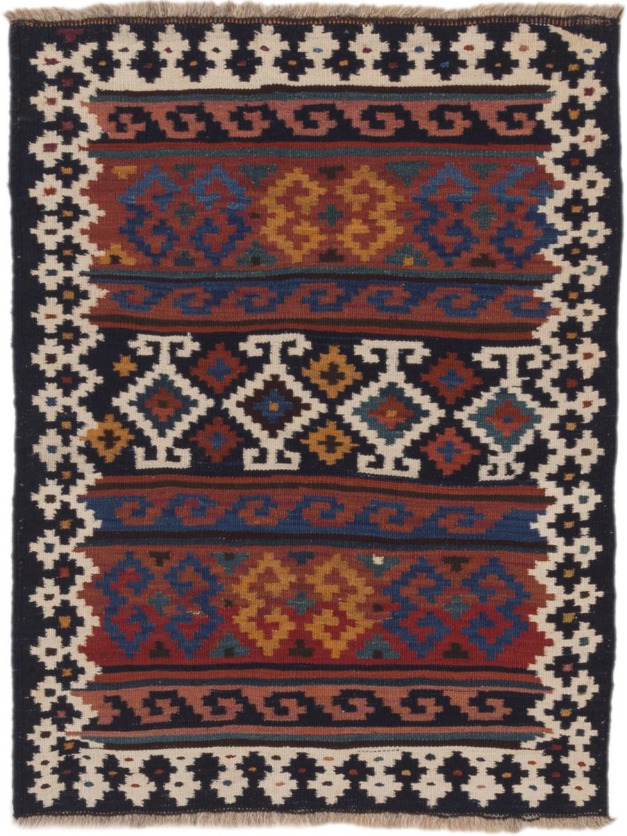 Tappeto persiano Kilim Fars Antico 98x75 98x75, Tappeto persiano Tessuto a mano