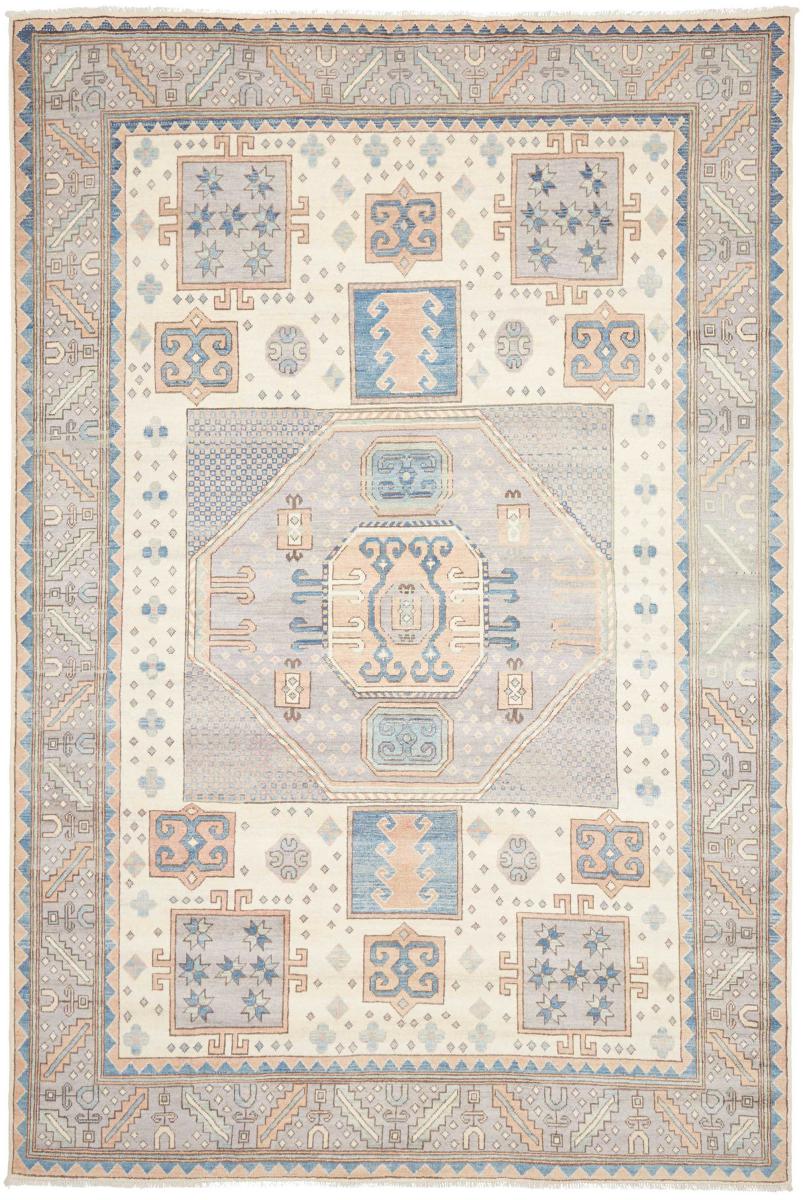 Tapis pakistanais Kazak 316x210 316x210, Tapis persan Noué à la main