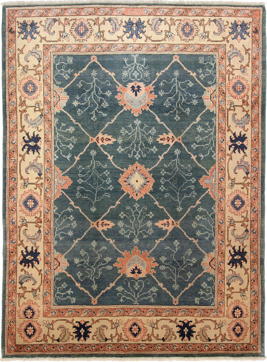 Persian Rug Heriz 9'5"x7'1" 9'5"x7'1", Persian Rug Knotted by hand