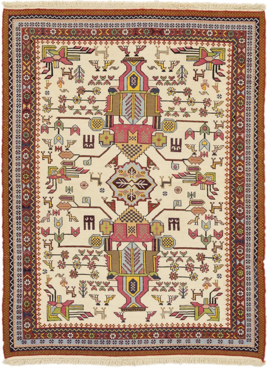 Tapete persa Kilim Fars 149x115 149x115, Tapete persa Tecido à mão