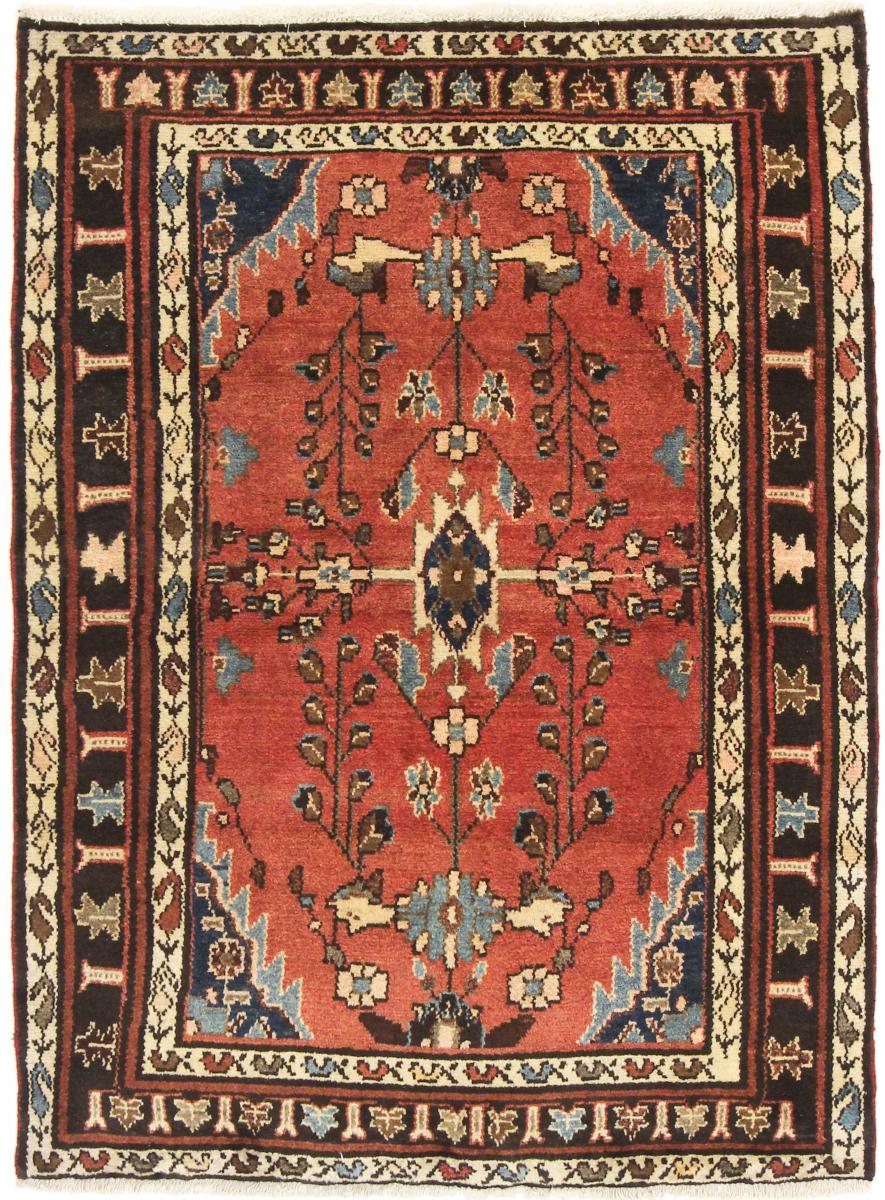 Tapete persa Hamadan 147x103 147x103, Tapete persa Atado à mão