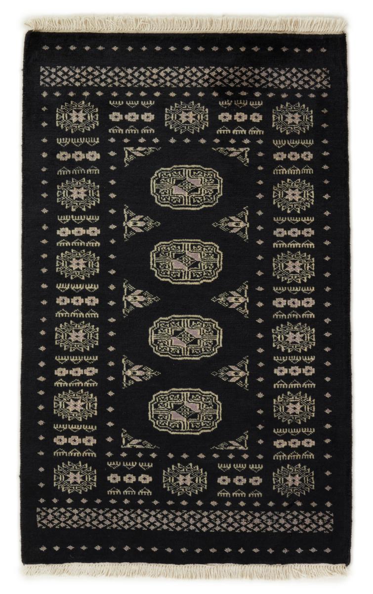 Pakisztáni szőnyeg Pakisztáni Buchara 2ply 125x76 125x76, Perzsa szőnyeg Kézzel csomózott