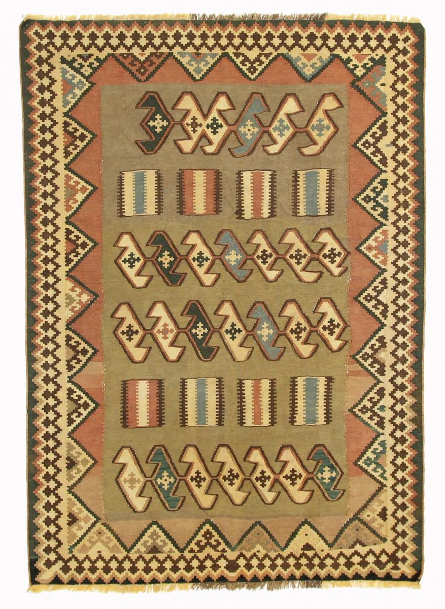 Perzsa szőnyeg Kilim Fars Old Style 207x146 207x146, Perzsa szőnyeg szőttesek