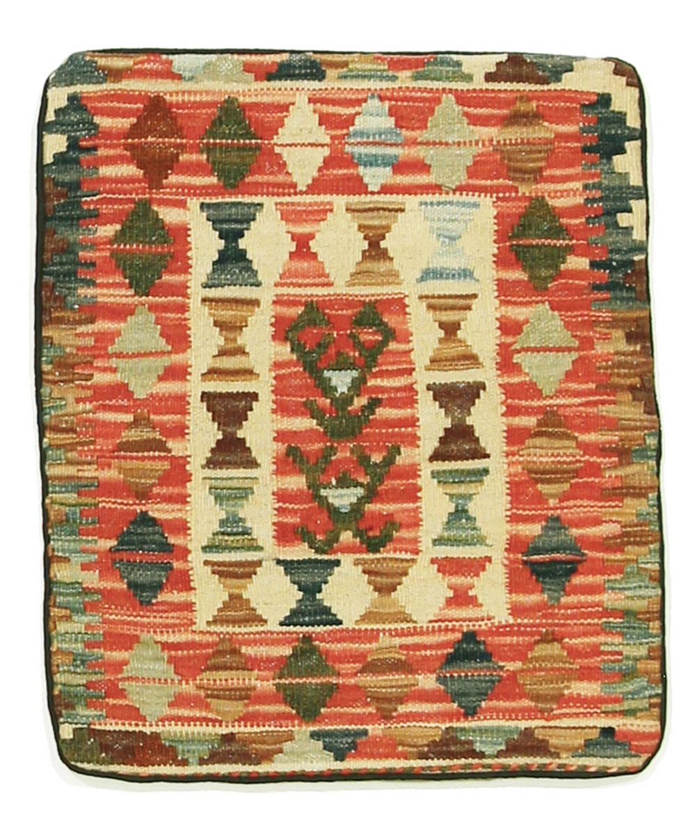 Tappeto Afgano Kilim Kissen 50x42 50x42, Tappeto persiano Annodato a mano