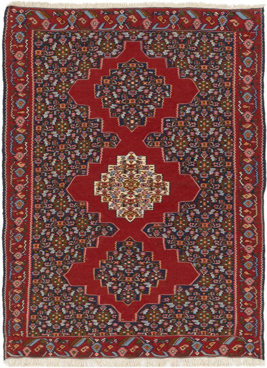 Perzsa szőnyeg Kilim Fars Senneh 164x128 164x128, Perzsa szőnyeg Kézzel csomózva