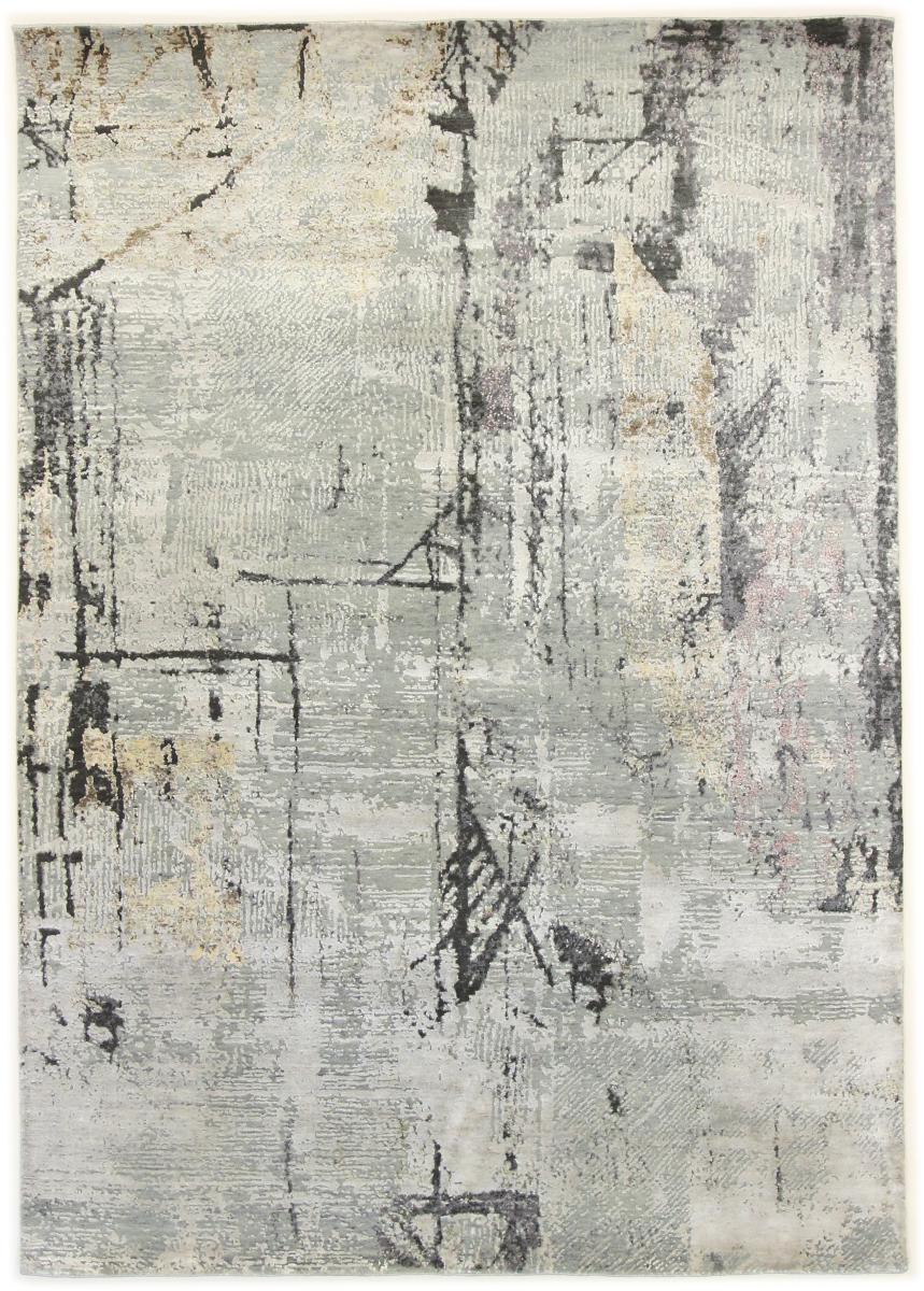 Indisk tæppe Sadraa 243x170 243x170, Persisk tæppe Knyttet i hånden