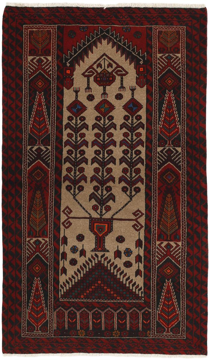 Persian Rug Baluch 185x106 185x106, Persian Rug Knotted by hand