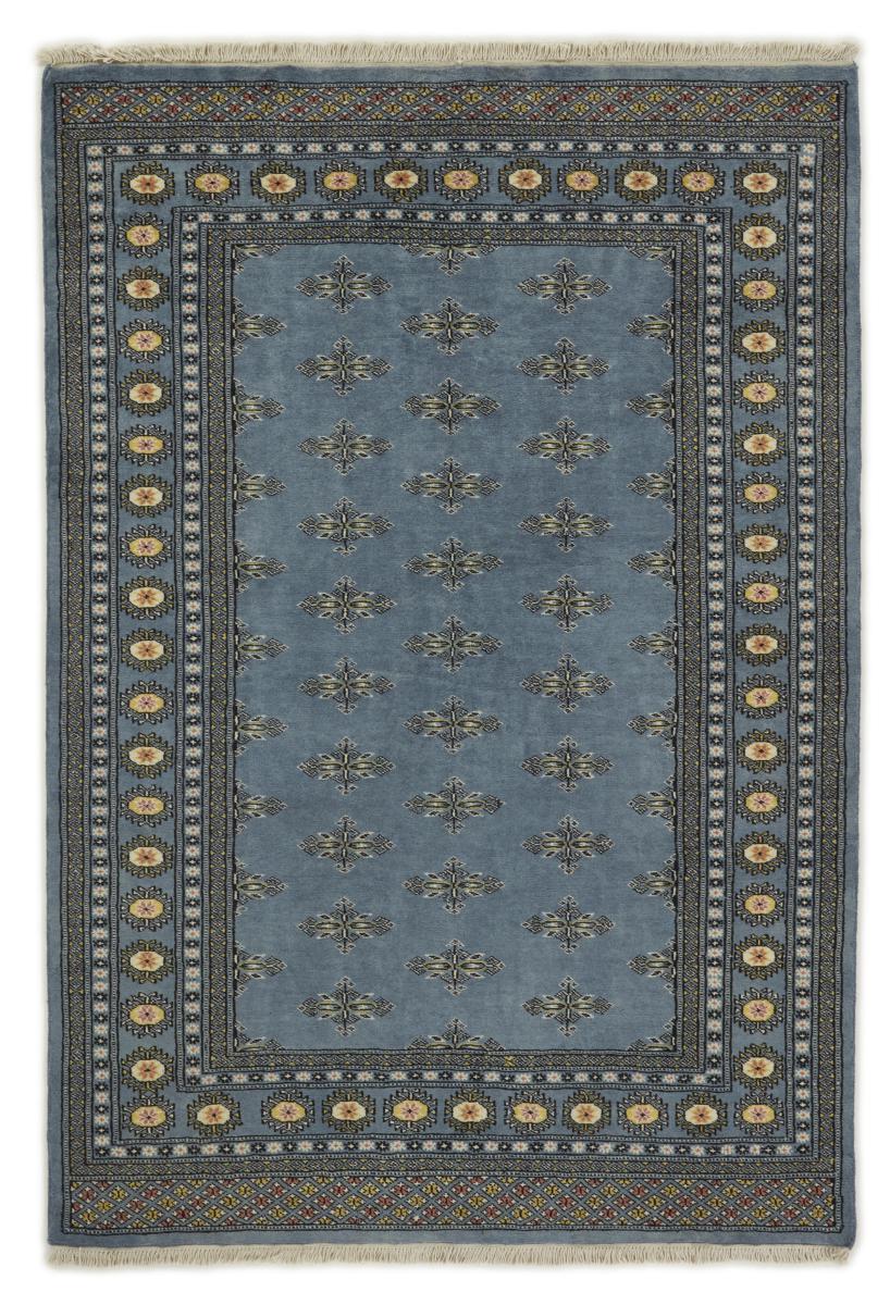 Pakistansk tæppe Pakistan Buchara 2ply 200x140 200x140, Persisk tæppe Håndknyttet