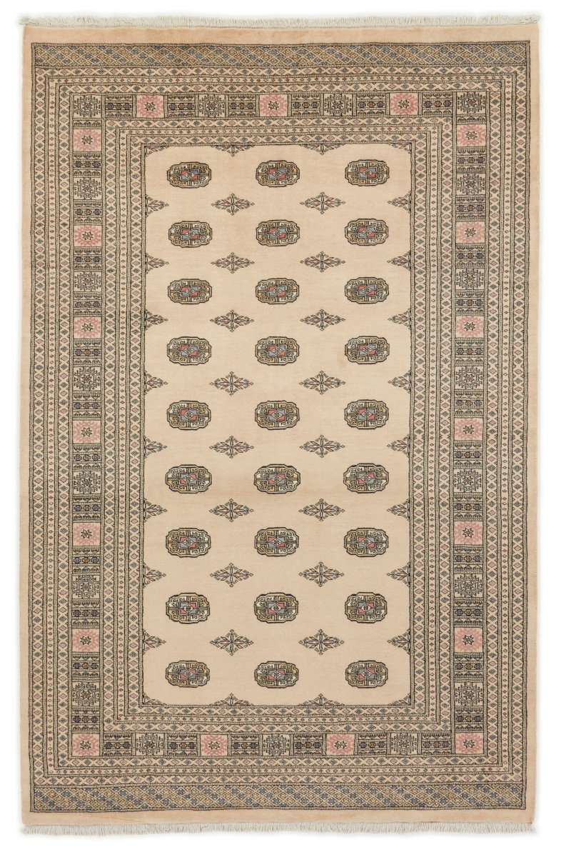Pakistanilainen matto Pakistan Buchara 2ply 305x199 305x199, Persialainen matto Käsinsolmittu