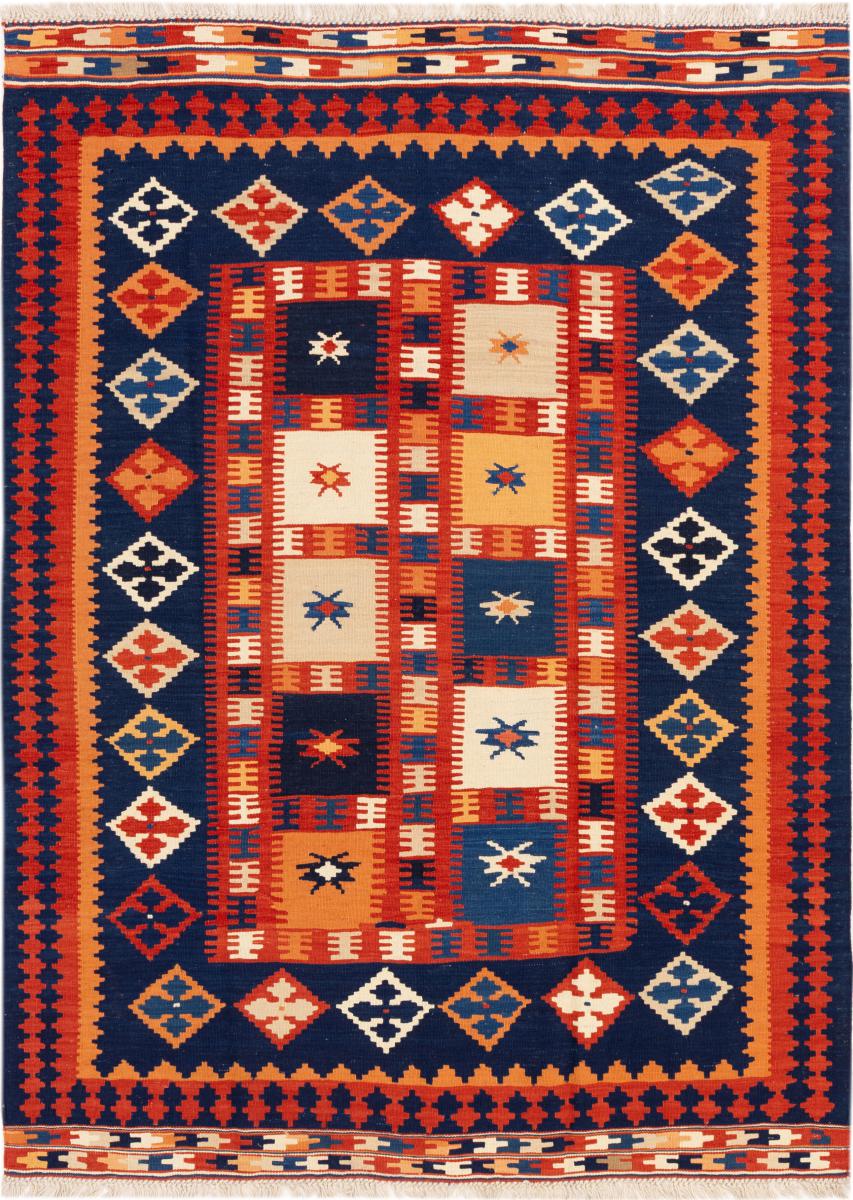 Perzisch tapijt Kilim Fars Ghashghai 235x167 235x167, Perzisch tapijt Handgeweven
