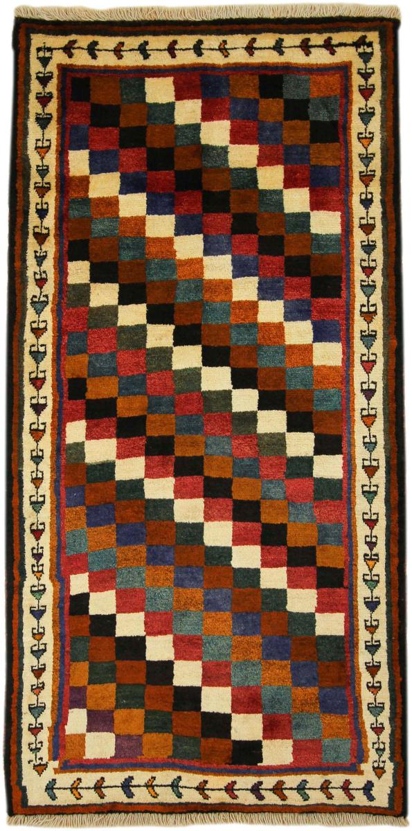 Persisk tæppe Shiraz 196x91 196x91, Persisk tæppe Knyttet i hånden