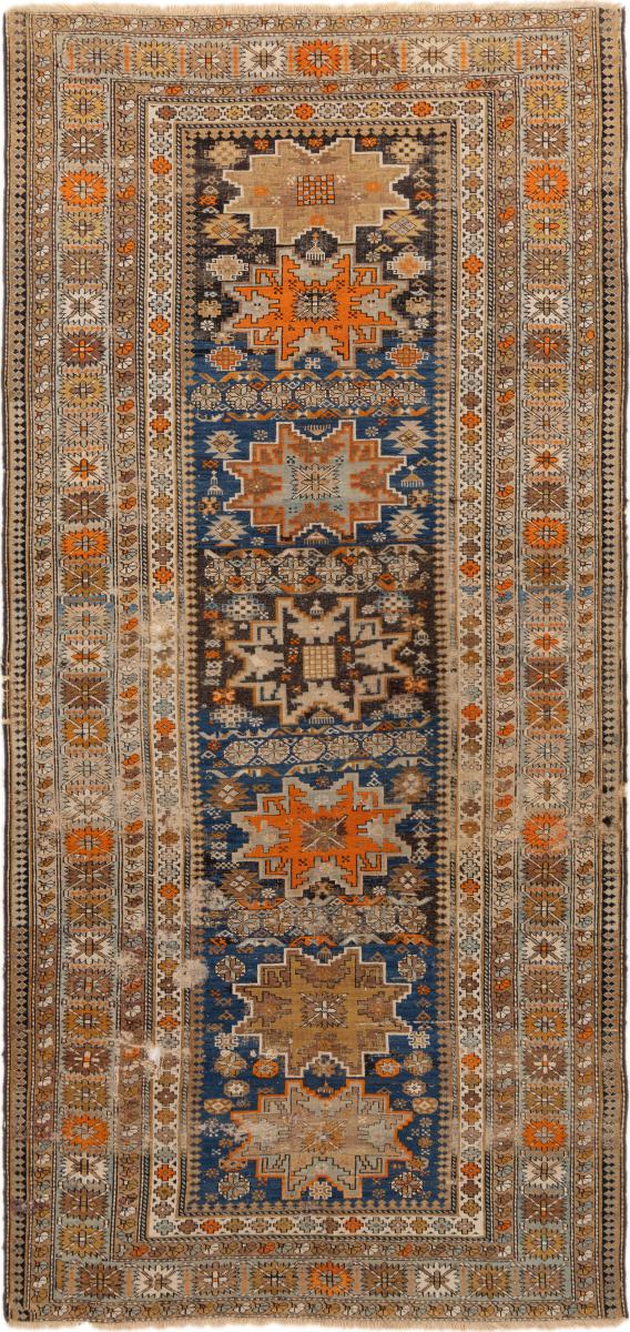 Ρωσικό χαλί Shirwan πολύτιμα λόγω παλαιότητας 275x130 275x130, Περσικό χαλί Οι κόμποι έγιναν με το χέρι