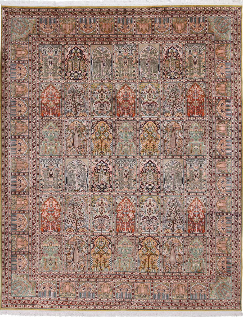 Indo rug Kashmir Pure Silke 313x247 313x247, Persian Rug Knotted by hand