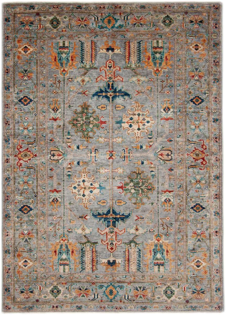 Πακιστανικό χαλί Kazak Royal 236x166 236x166, Περσικό χαλί Χειροποίητο με κόμπους