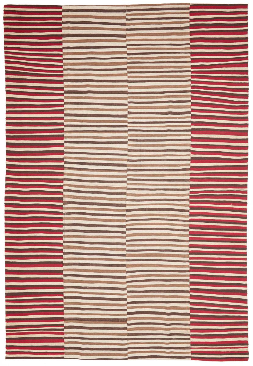 Persisk tæppe Kelim Fars Mazandaran Antikke 383x264 383x264, Persisk tæppe Håndvævet