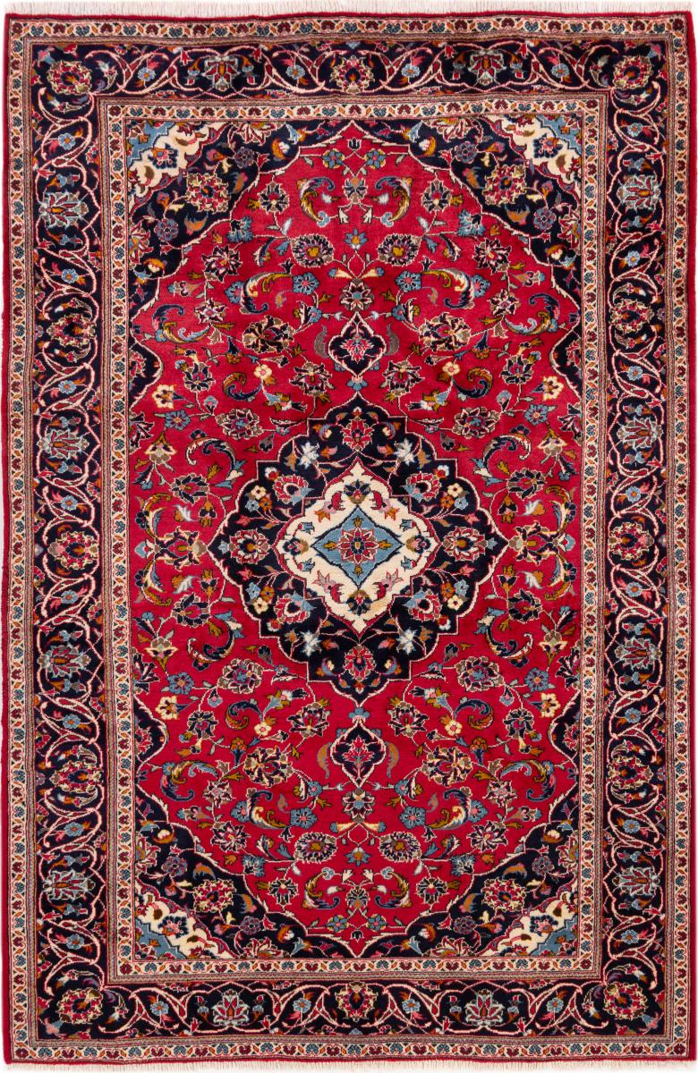 Persian Rug Keshan 293x196 293x196, Persian Rug Knotted by hand