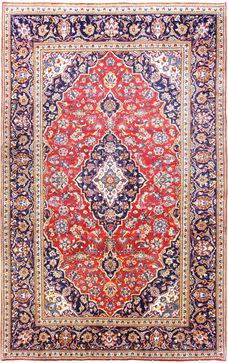 Perzsa szőnyeg Kashan 10'2"x6'7" 10'2"x6'7", Perzsa szőnyeg Kézzel csomózva
