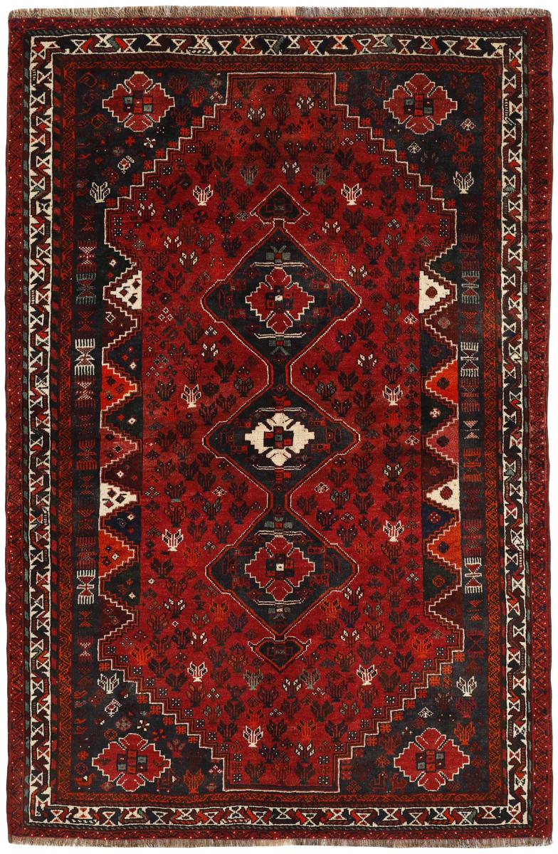 Persian Rug Ghashghai 262x174 262x174, Persian Rug Knotted by hand