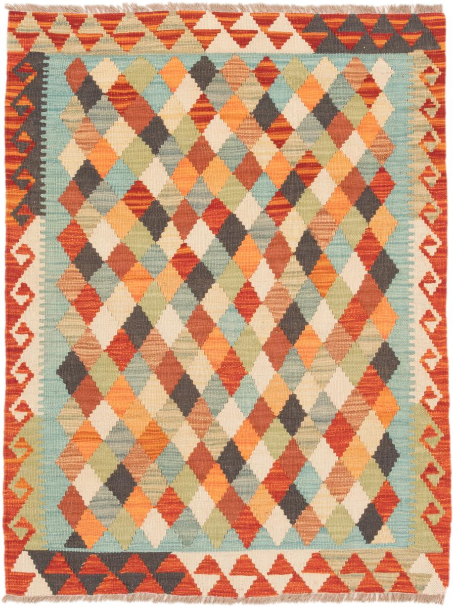 Tapete afegão Kilim Afegão 120x92 120x92, Tapete persa Tecido à mão