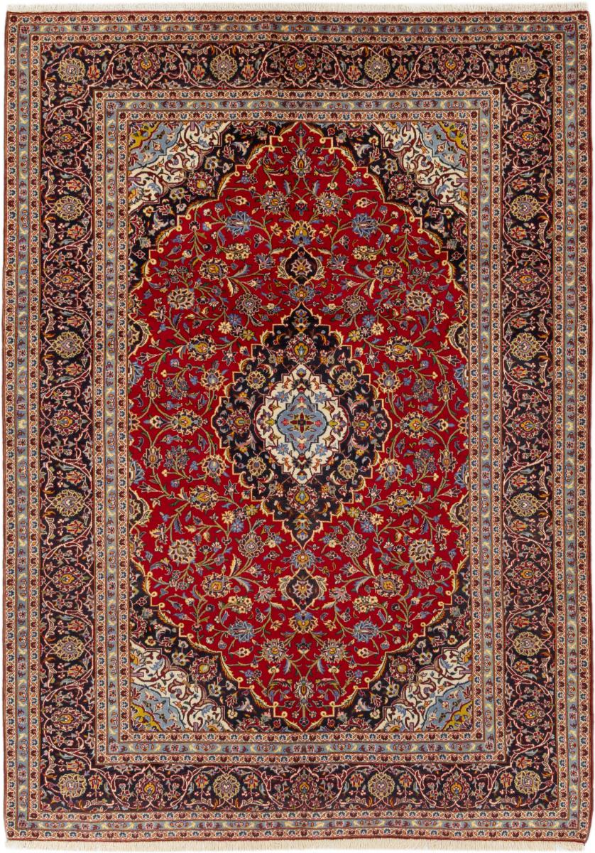 Persian Rug Keshan 296x215 296x215, Persian Rug Knotted by hand
