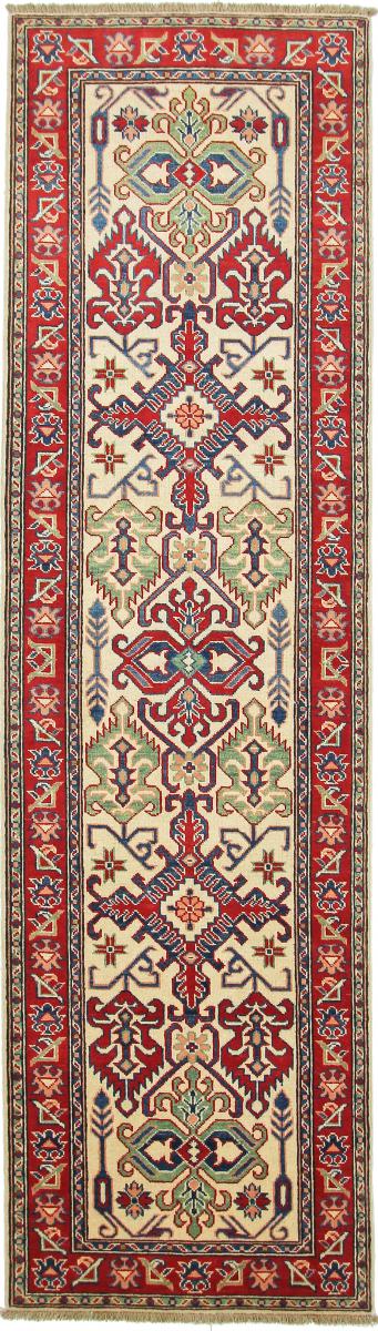 Afghan rug Kazak 296x85 296x85, Persian Rug Knotted by hand