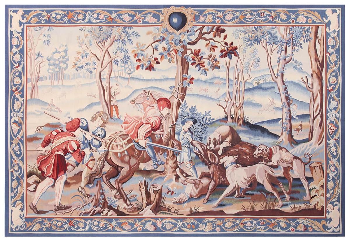 Chinese rug Tapisserie 276x182 276x182, Persian Rug Knotted by hand
