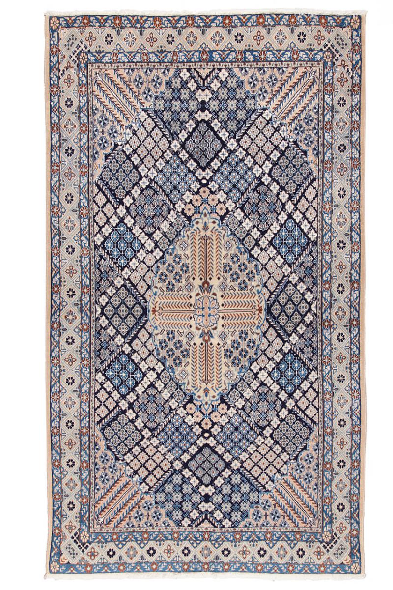 Persian rug Nain 9La 204x119 204x119, Persian rug Hand-knotted