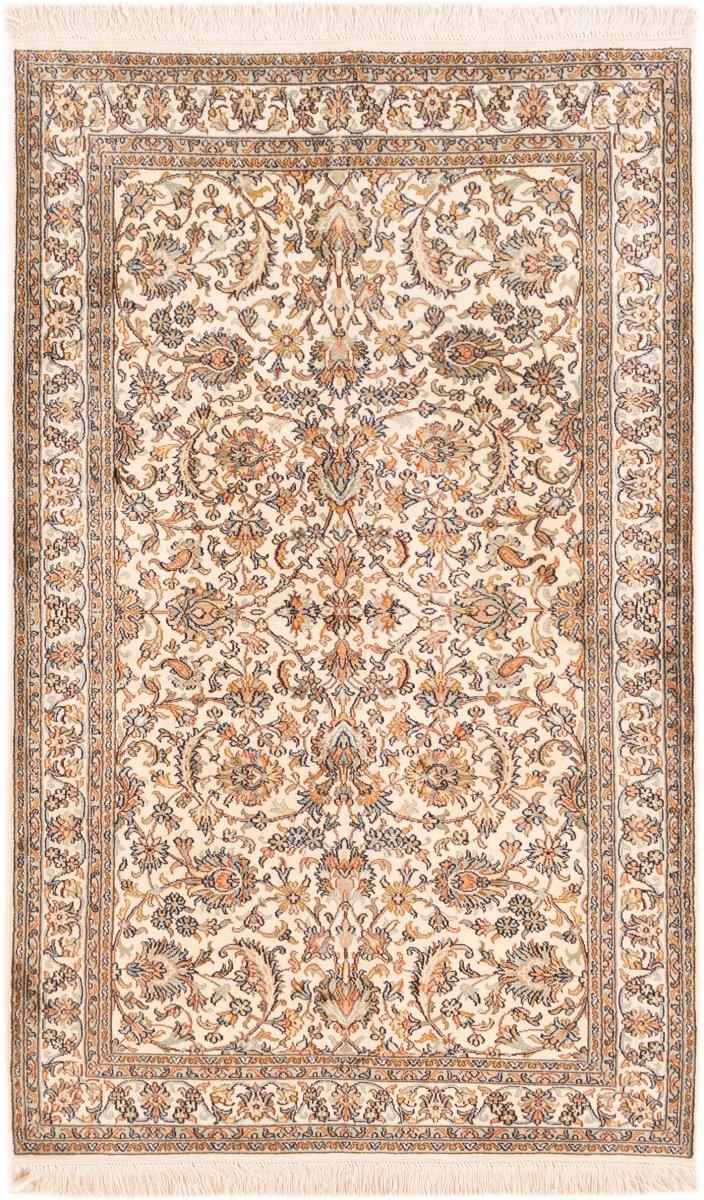 Indiaas tapijt Kasjmier Zijde 156x96 156x96, Perzisch tapijt Handgeknoopt