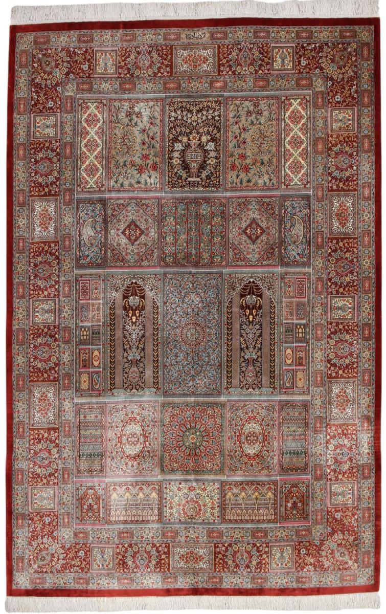 Persian rug Qum Silk 207x132 207x132, Persian rug Hand-knotted