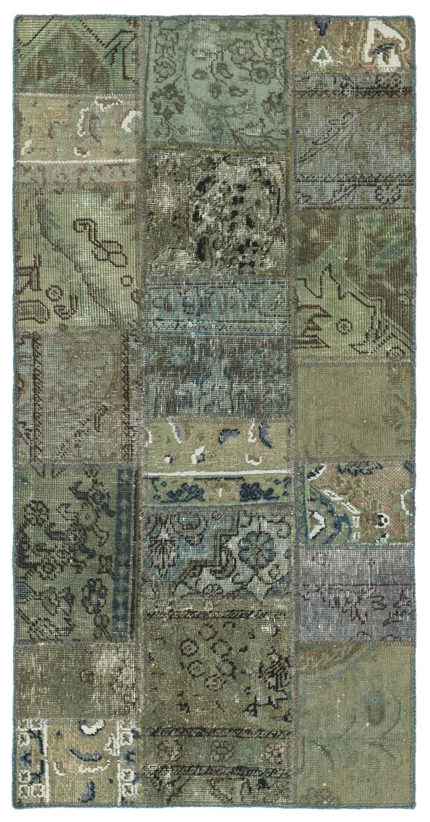 Tapete persa Patchwork 152x74 152x74, Tapete persa Atado à mão