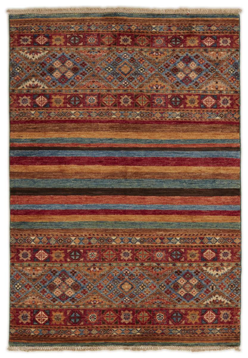 Pakistanilainen matto Arijana Shaal 148x104 148x104, Persialainen matto Solmittu käsin