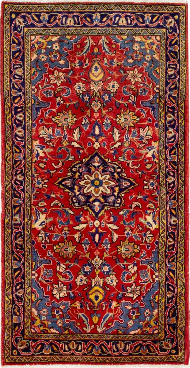 Tapete persa Sarough 121x64 121x64, Tapete persa Atado à mão