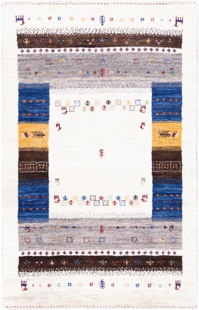 Tappeto persiano Persiano Gabbeh Loribaft Atelier 102x64 102x64, Tappeto persiano Annodato a mano