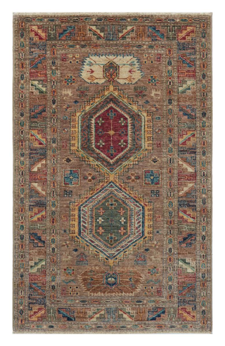 Pakisztáni szőnyeg Kazak 131x80 131x80, Perzsa szőnyeg Kézzel csomózott