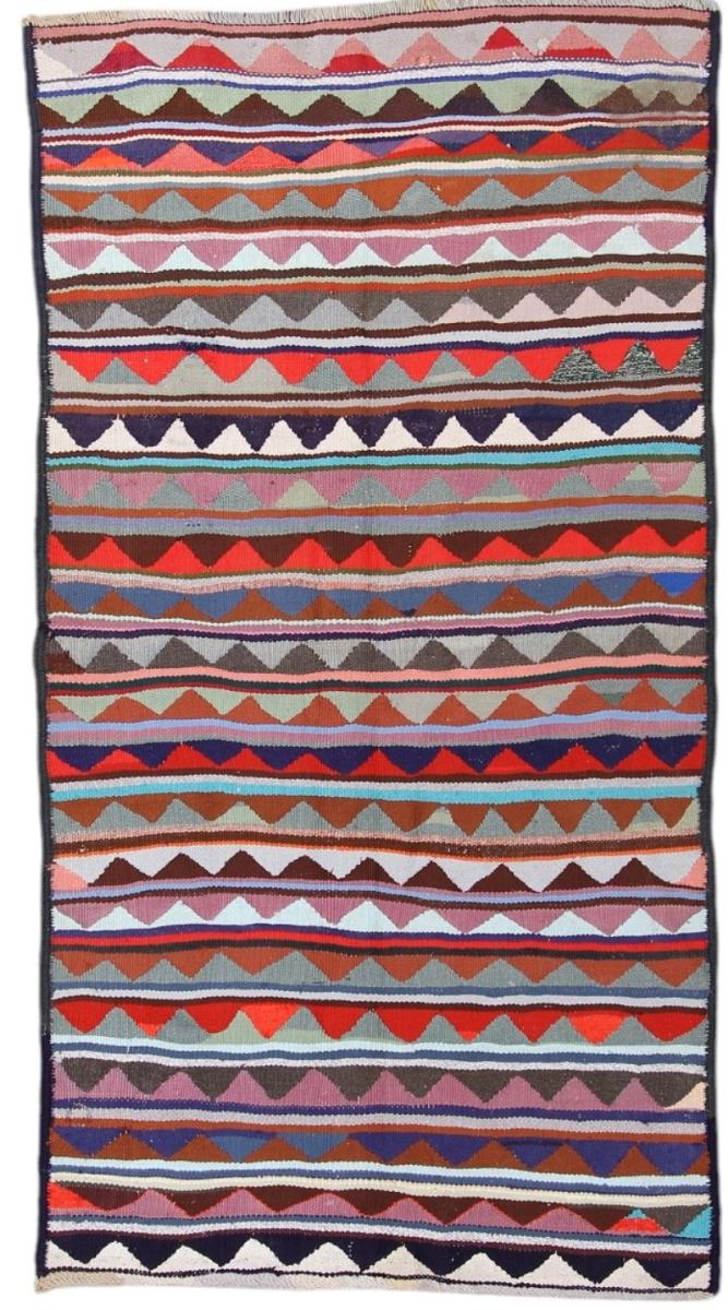 Perserteppich Kelim Fars Antik 274x149 274x149, Perserteppich Handgewebt