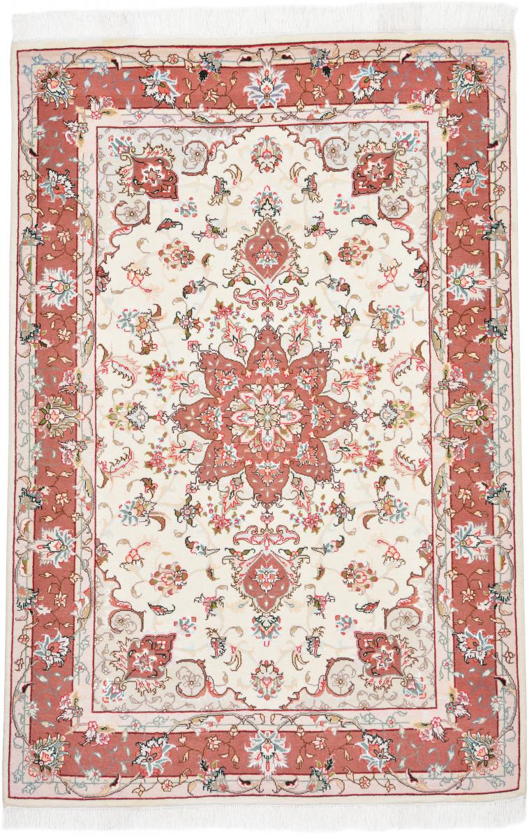 Tapete persa Tabriz 50Raj 151x99 151x99, Tapete persa Atado à mão