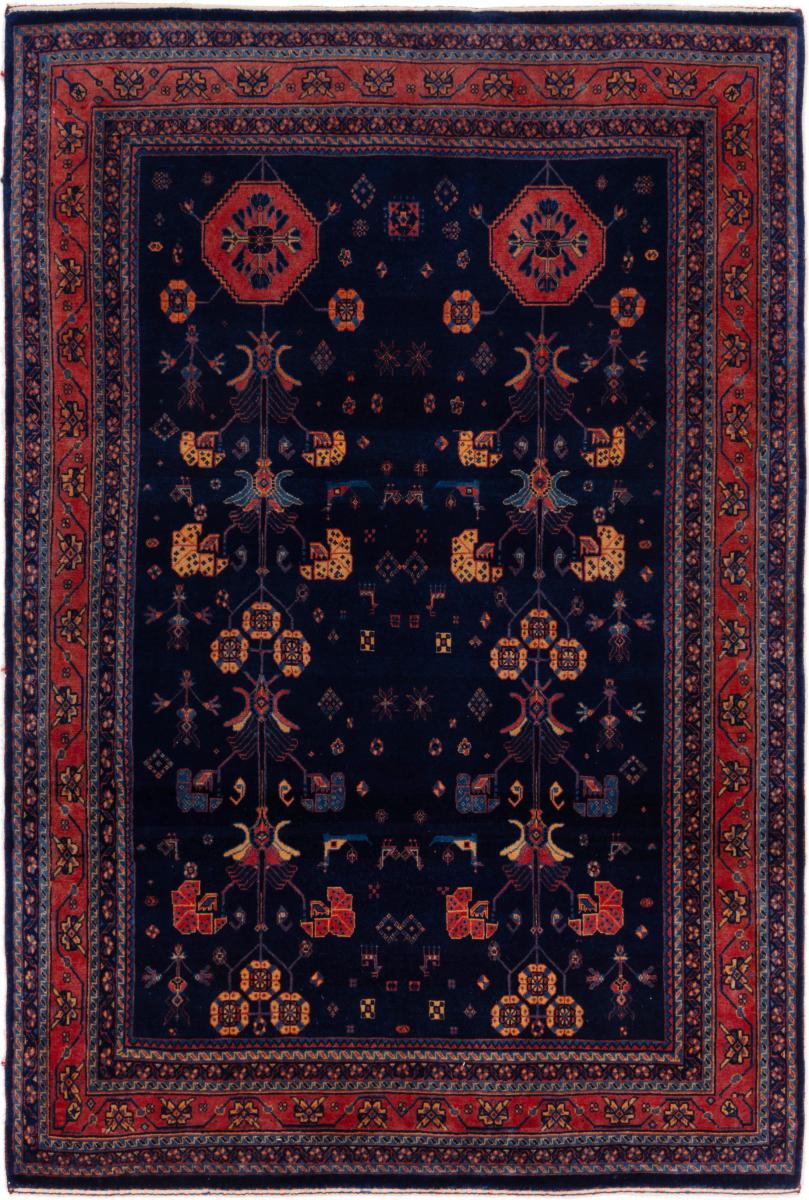 Tapis persan Persan Gabbeh Loribaft Atash 177x119 177x119, Tapis persan Noué à la main