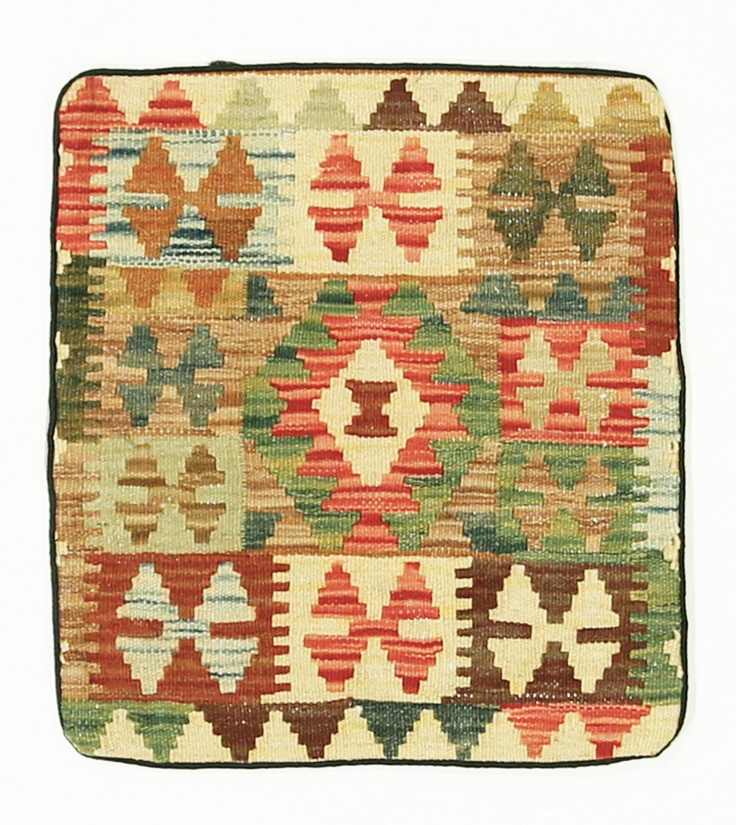 Tappeto Afgano Kilim Kissen 45x42 45x42, Tappeto persiano Annodato a mano
