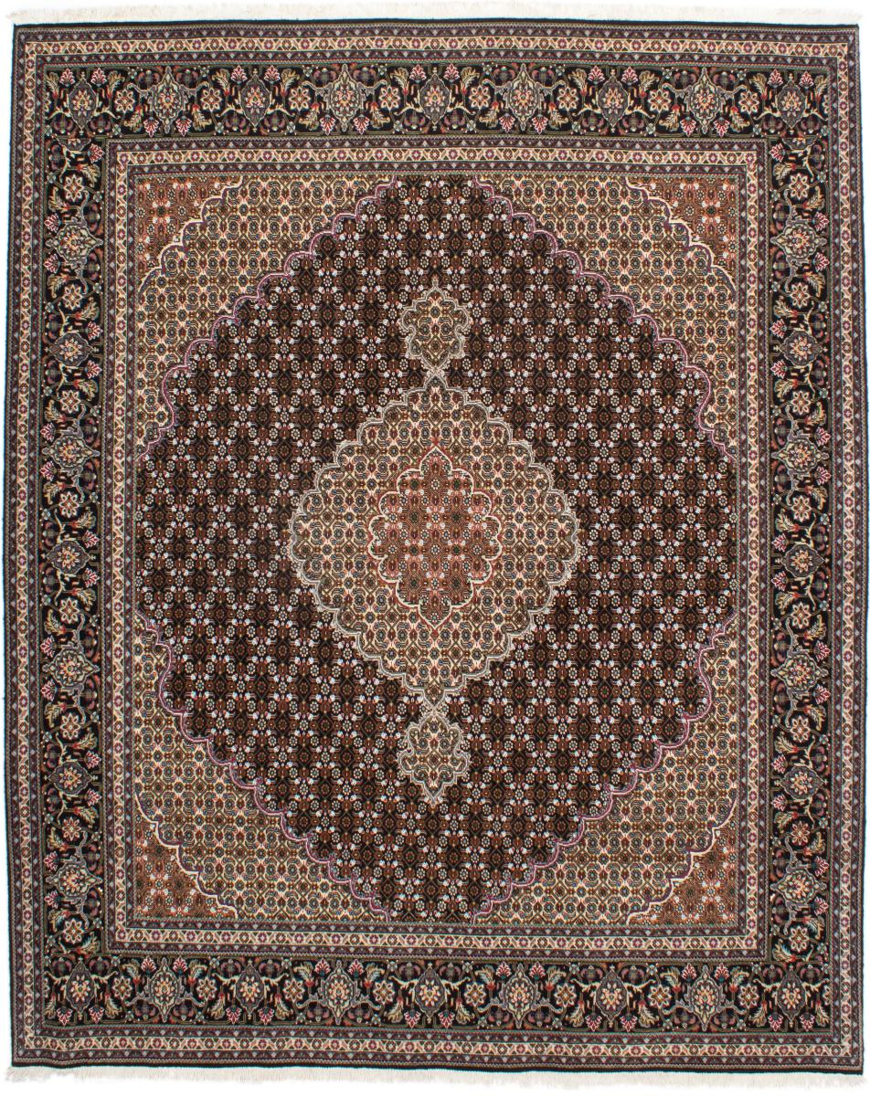 Indo rug Tabriz Mahi 257x204 257x204, Persian Rug Knotted by hand