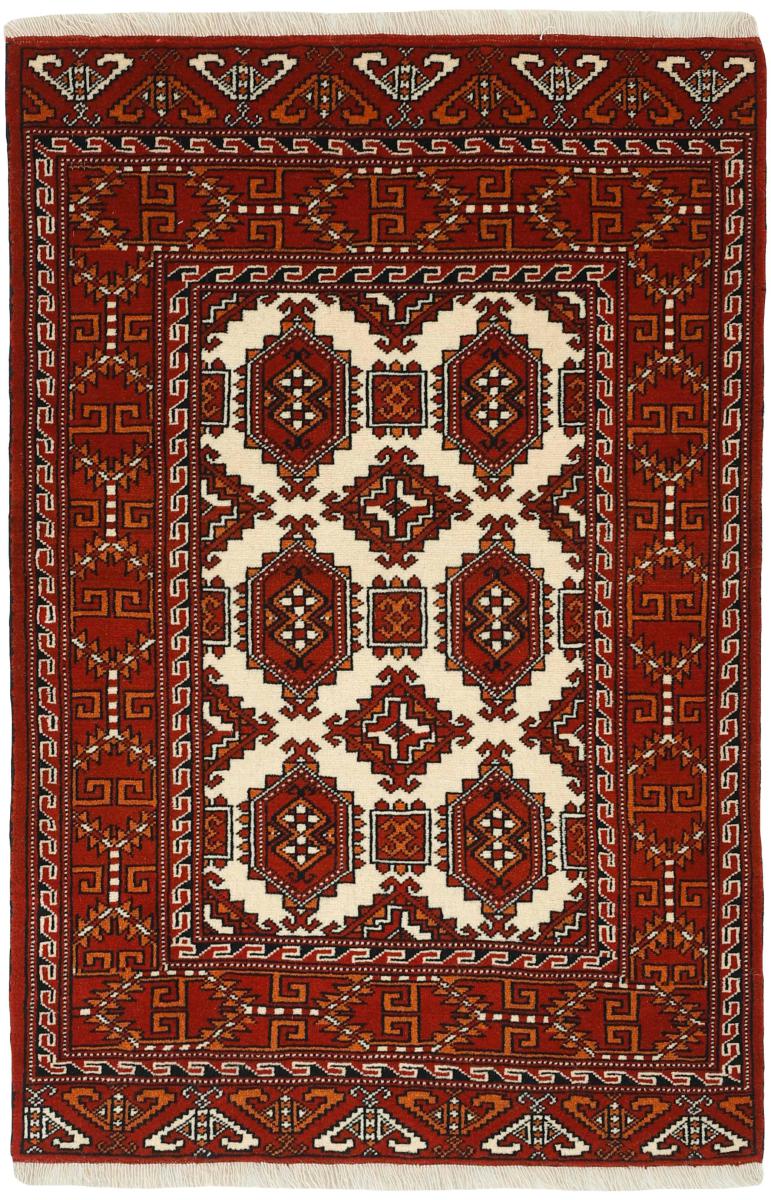  ペルシャ絨毯 トルクメン 125x85 125x85,  ペルシャ絨毯 手織り